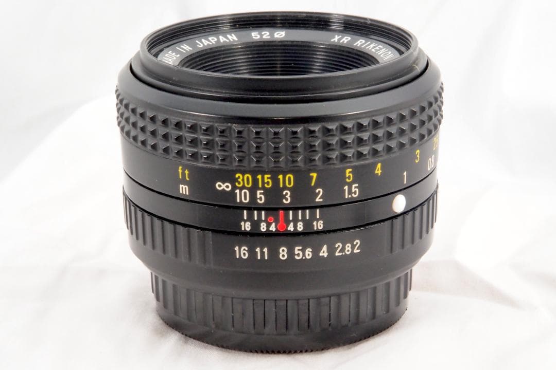 RICOH XR RIKENON 50mm L f2 とてもきれい 分解整備済