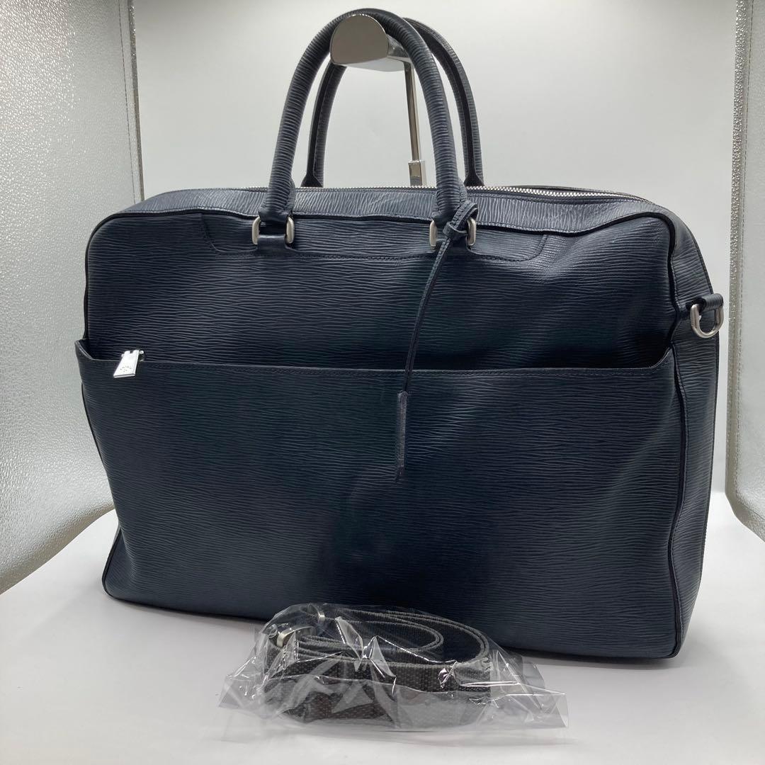 美品♡A4可♡aniary アニアリ ウェーブレザー 2way ビジネスバッグ