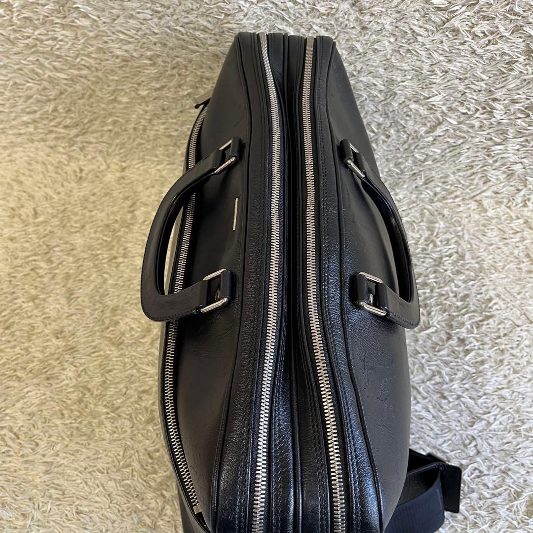 Ermenegildo Zegna バッグ 黒 大容量 2way ビジネス