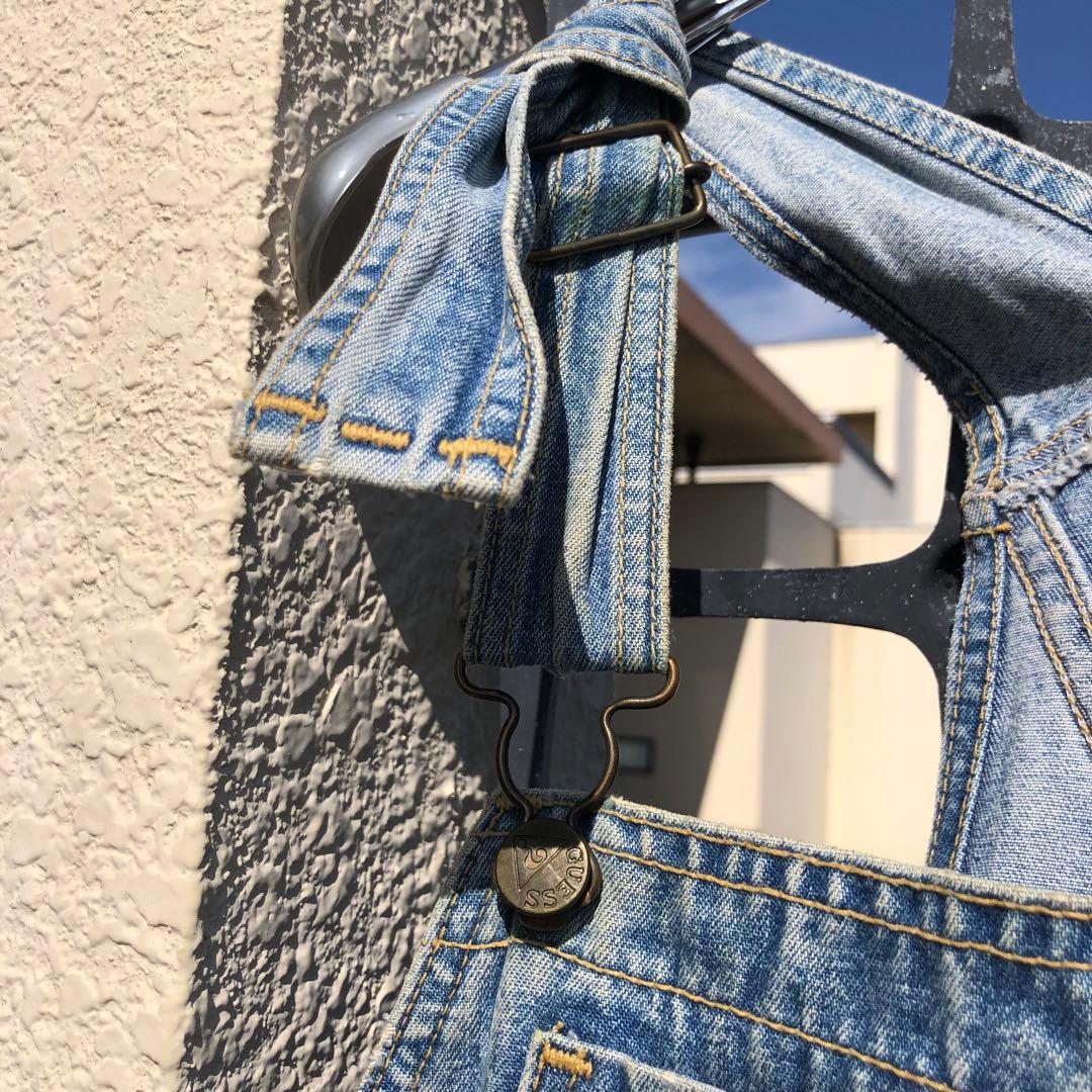 レア 常田大希 90s カナダ製 Guess ゲス オーバーオール XL