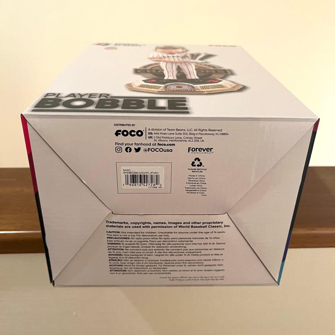 大谷翔平　WBC 323個限定　優勝　ボブルヘッド ドジャース　山本由伸