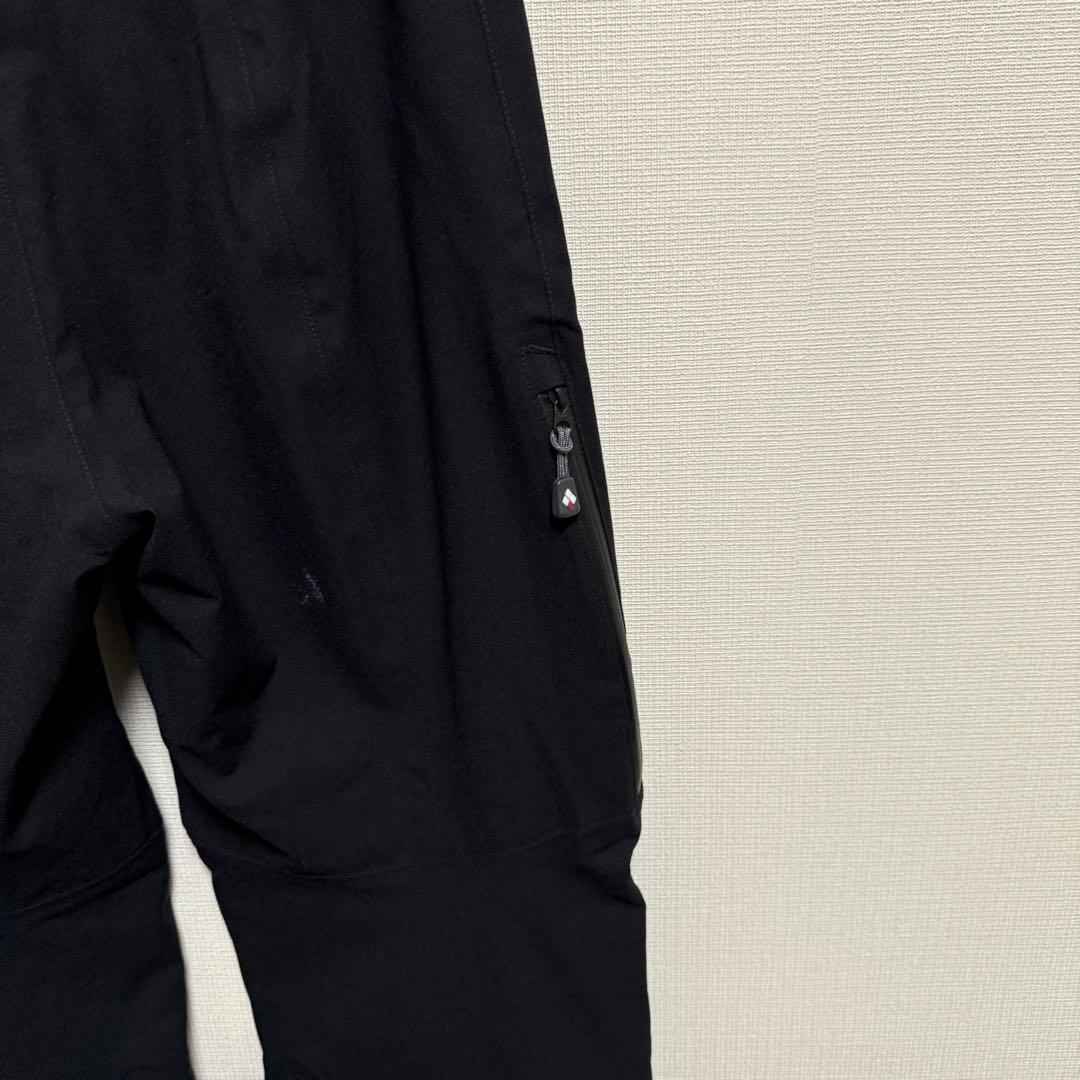 美品　モンベル ドライテックインシュレーテッドパンツ レディース M-Sブラック