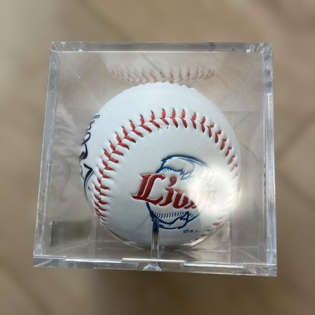 炭谷銀仁朗　埼玉西武ライオンズ サインボール