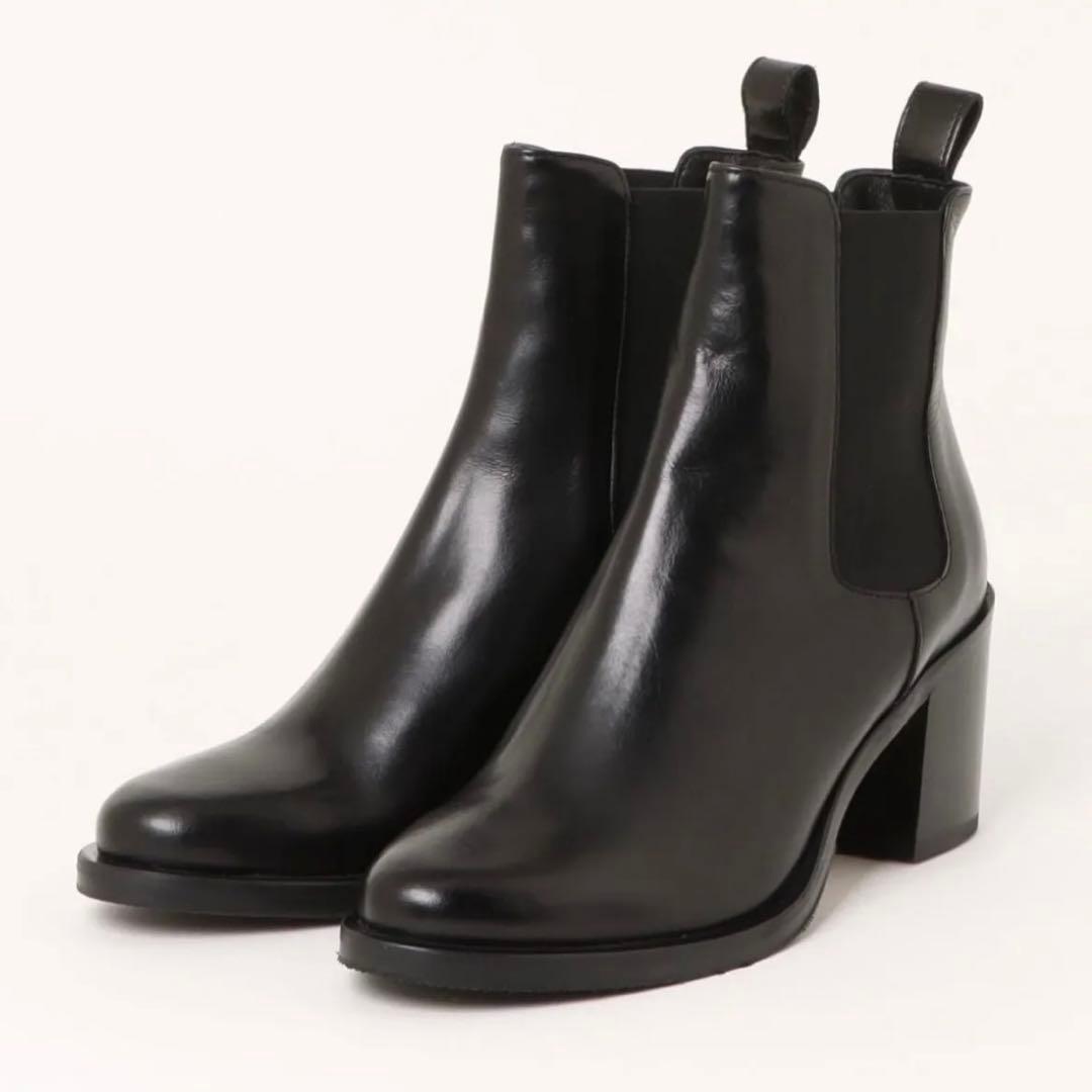 LucaGrossi サイドゴアショートブーツ サイズ37.5