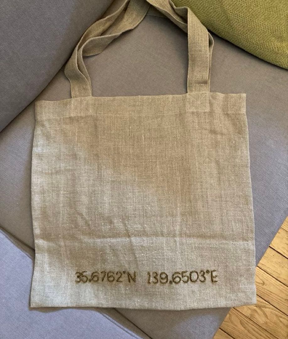 まよるこ　PIMENTÉ 刺繍エコバッグ