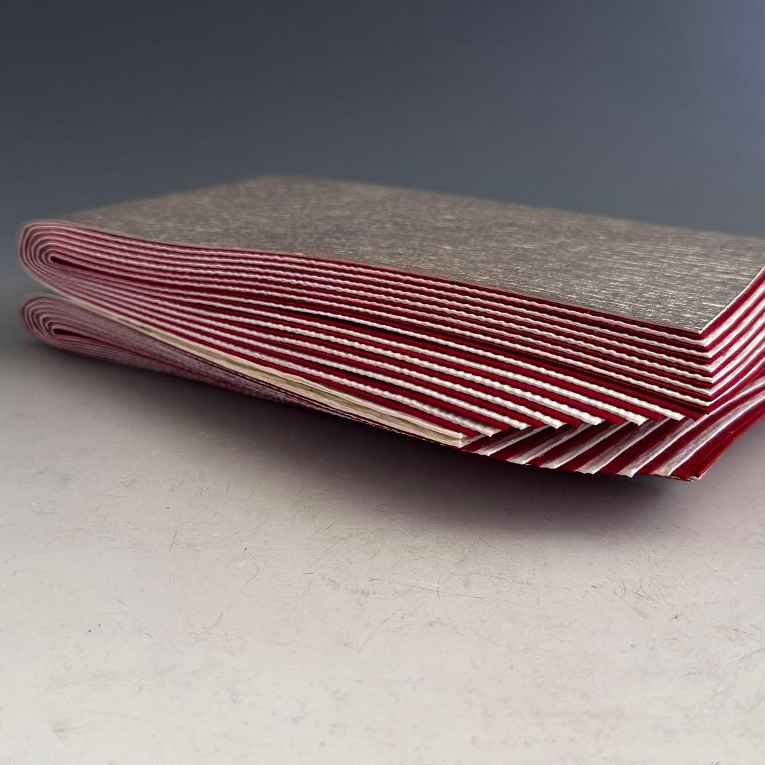 茶道具　檀紙　銀地　紙釜敷　奥村吉兵衛　共箱　床飾り　香合　表吉　京都　工芸