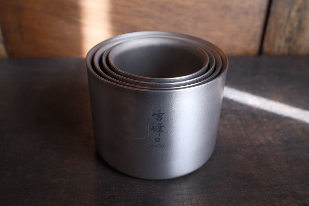 Peak スノーピーク　スタッキングマグ 4個セット M150