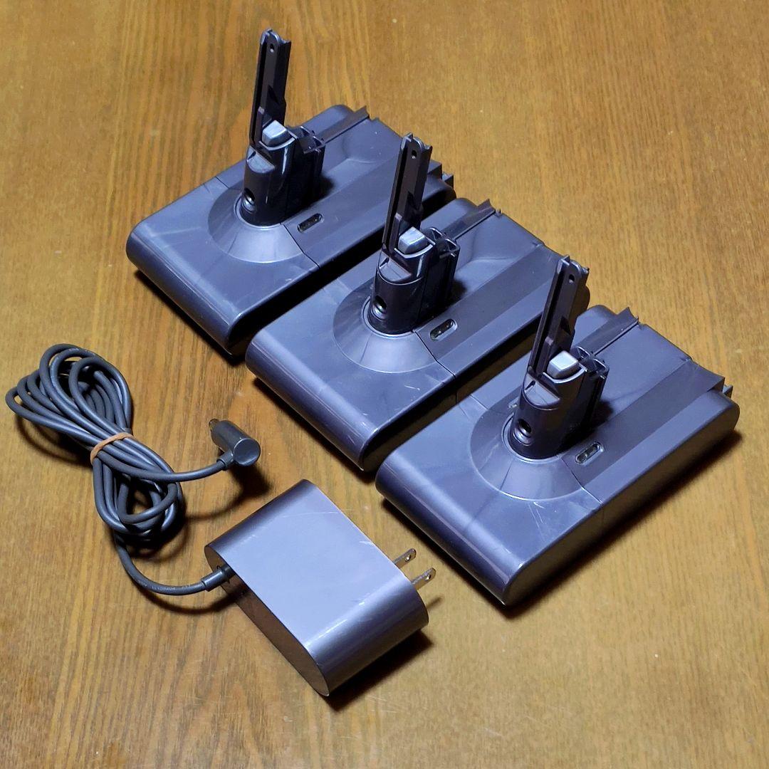 割引中 ダイソンSV11掃除機 完全分解清掃済み 動作品純正バッテリー3つセット