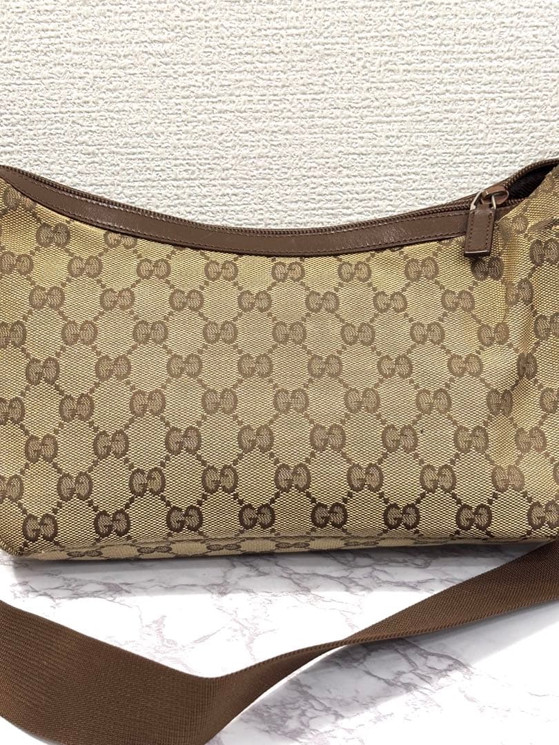 【GUCCI】 グッチ GGキャンバス ショルダーバッグ 019 0433
