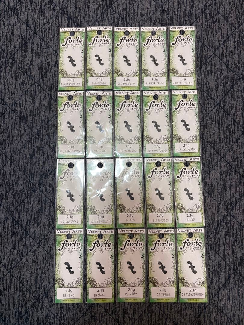 ベルベットアーツ フォルテ 2.1g デイジー0.8g 2.5g