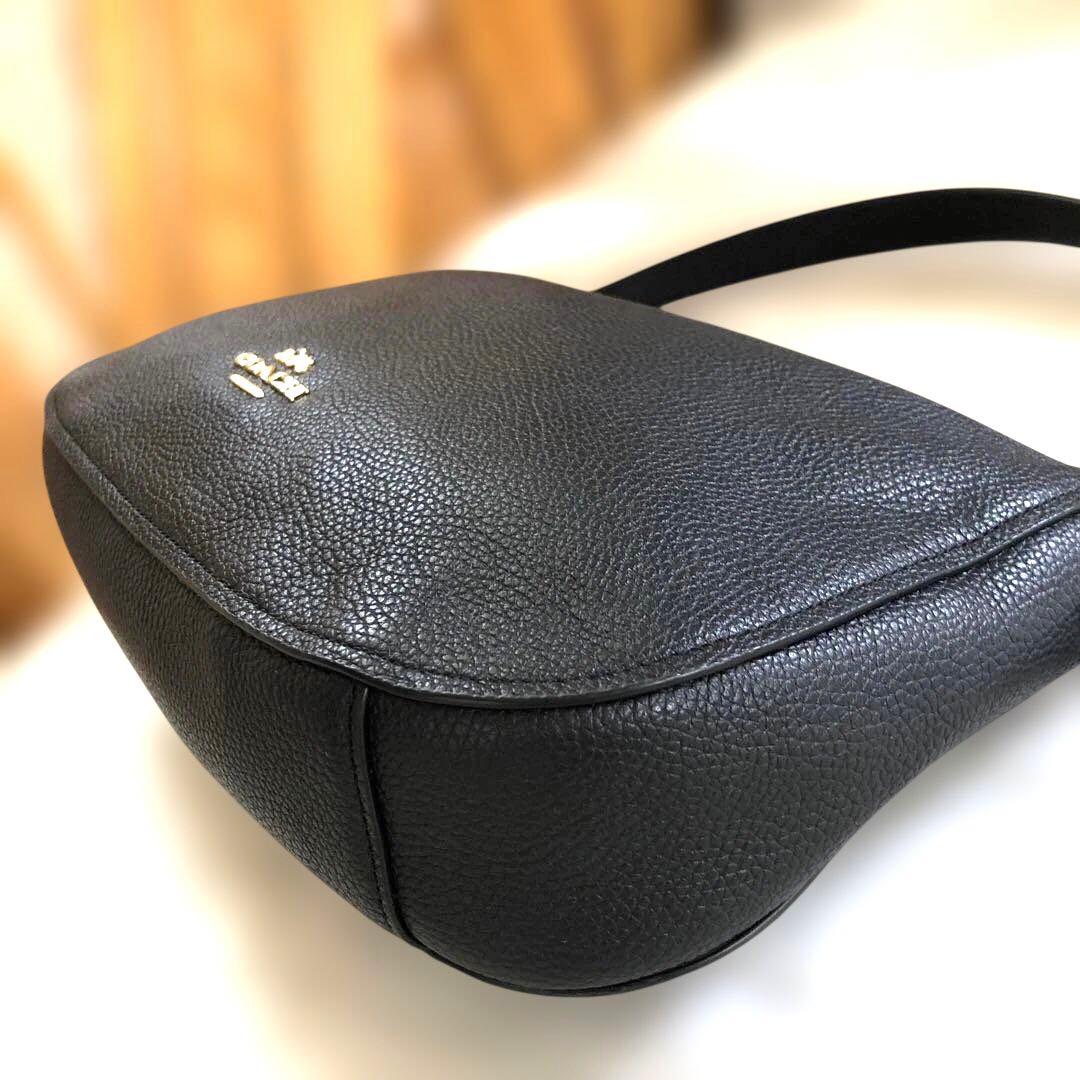 ［未使用］コーチ　チェルシー　ハーフムーン　ショルダーバッグ　2way 黒