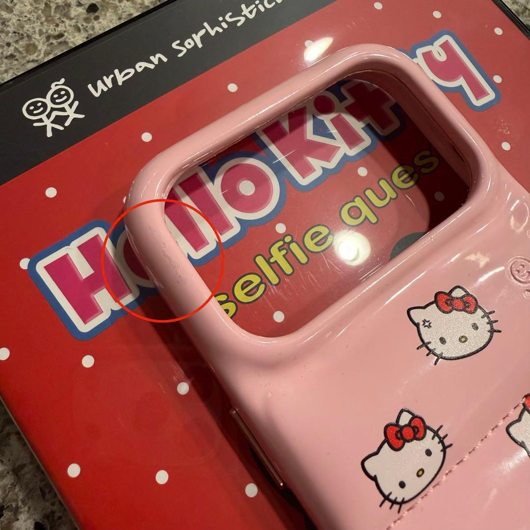 Urban Sophistication iPhone17pro キティ　ピンク