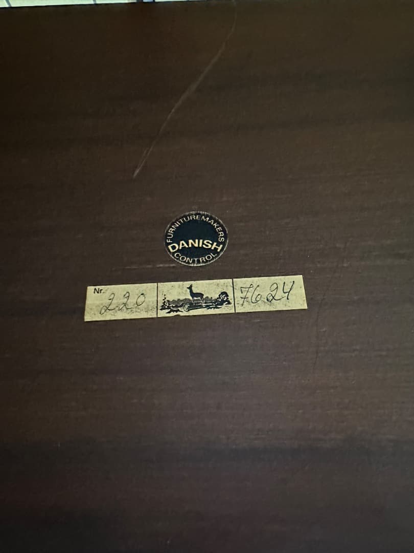 ロイヤルコペンハーゲン✖️ハスレヴ　アンモナイトサイドテーブル北欧家具ビンテージ