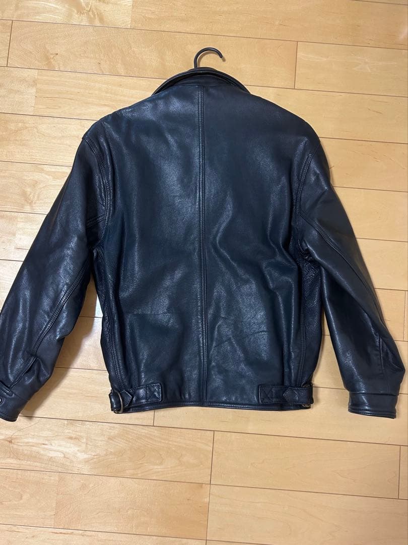 coach 黒 レザー ジャケット XSサイズ