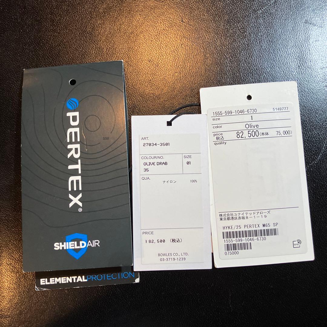 【美品】HYKE ハイク　PERTEX モッズコート