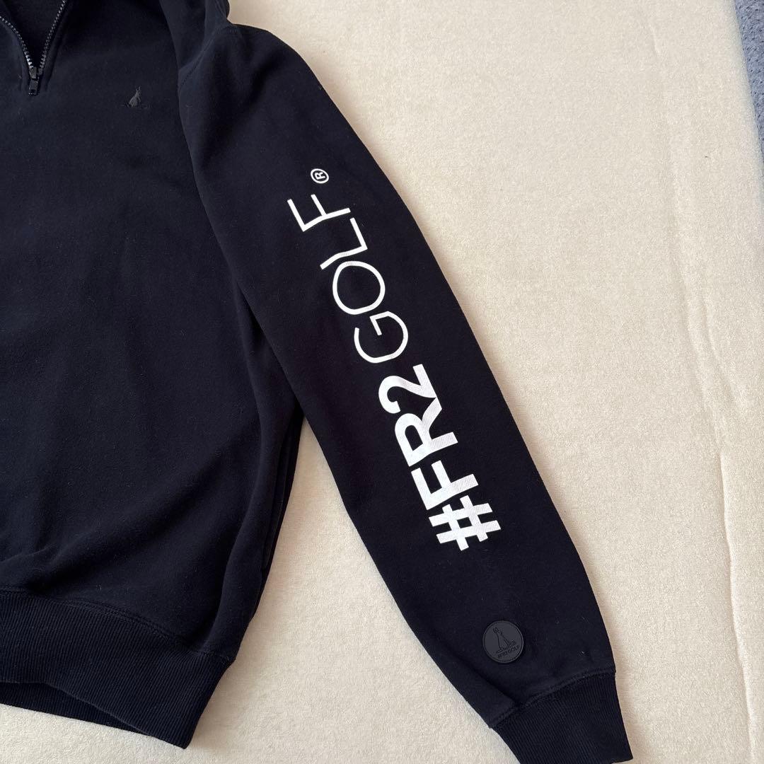 【THKKL】FR2 GOLF サークルロゴ　ハーフジップ スウェット