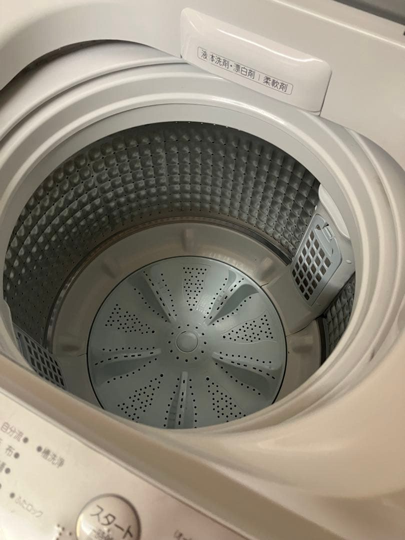 AQUA 7kg縦型洗濯機 AQW-S7MBK-FG 簡易乾燥付き(送風機能)