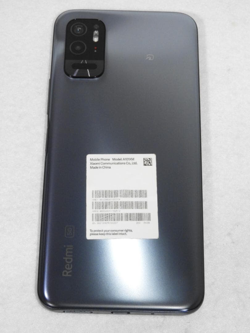 Xiaomi Redmi Note 10T A101XM SIMフリー
