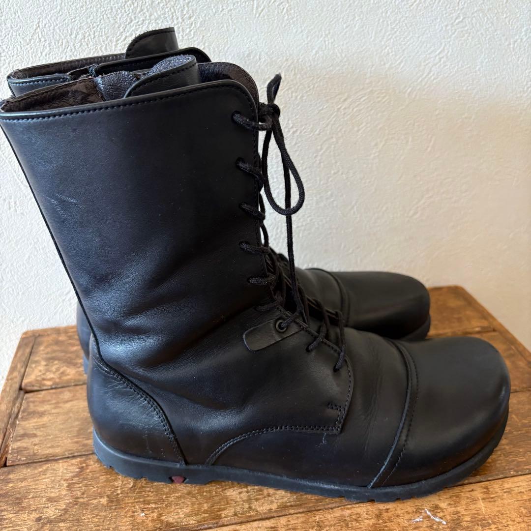 美品　ビルケンストック　フットプリンツ　レースアップサイドジップ　ブーツ38