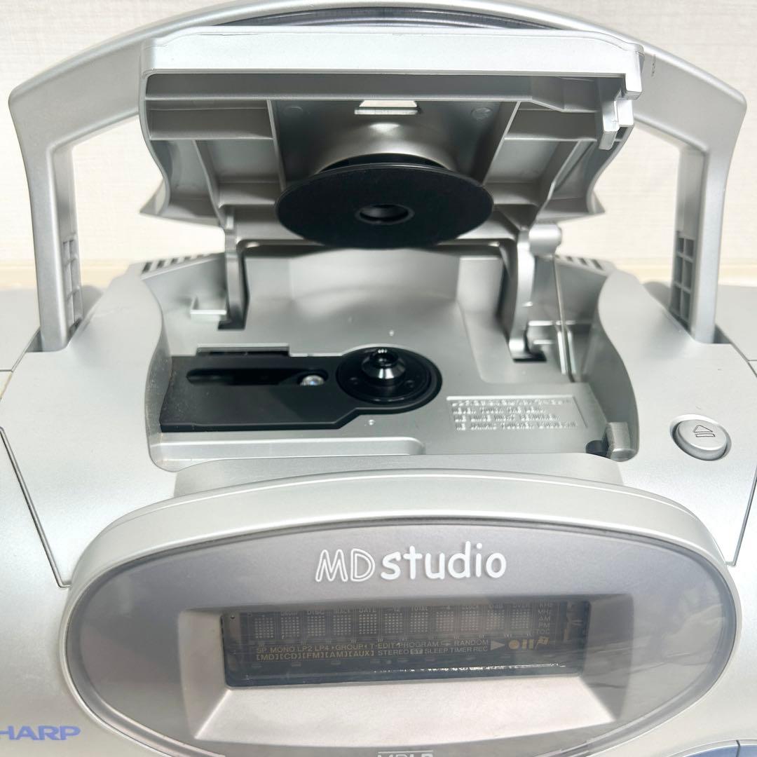 【セール！希少！】SHARP シャープ　MD/CDシステム　MD-F220