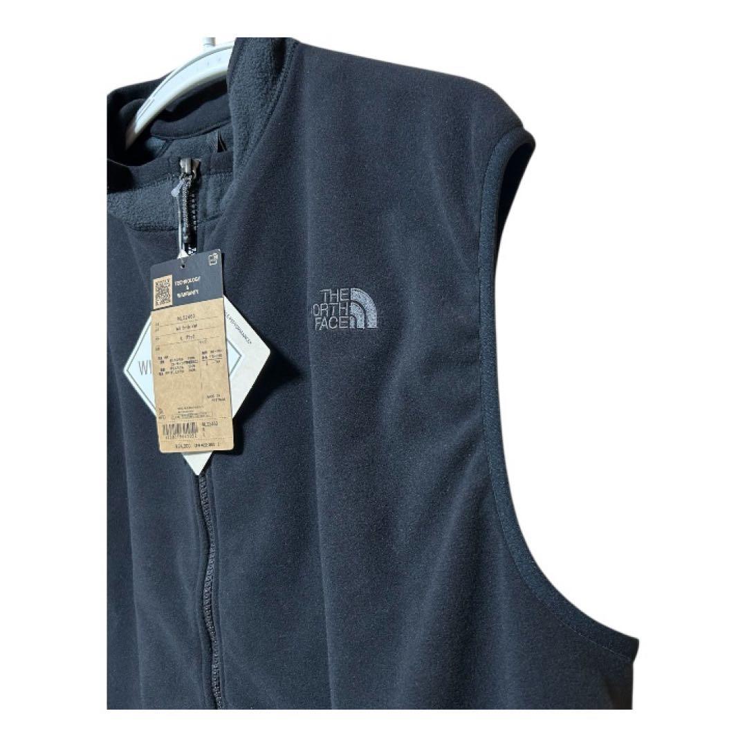 ノースフェイス WS エンライド ベスト L 新品 黒 NL22460