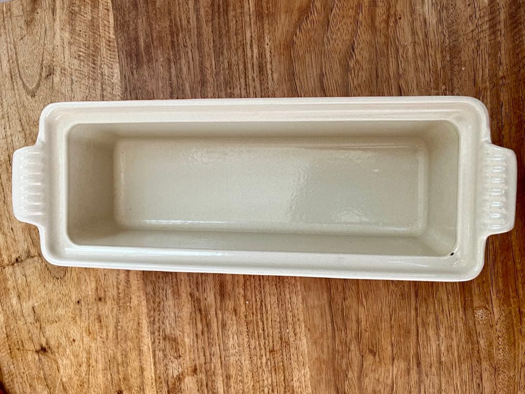 Le Creuset ル・クルーゼ テリーヌ皿　オレンジ 耐熱容器 28cm