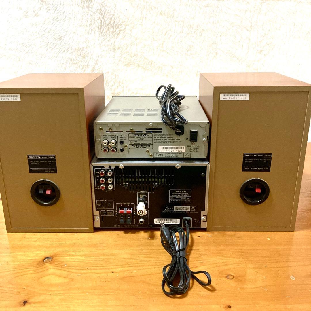 【一部難・動作品】ONKYO FR-N7XX コンポ ラジオ オーディオ