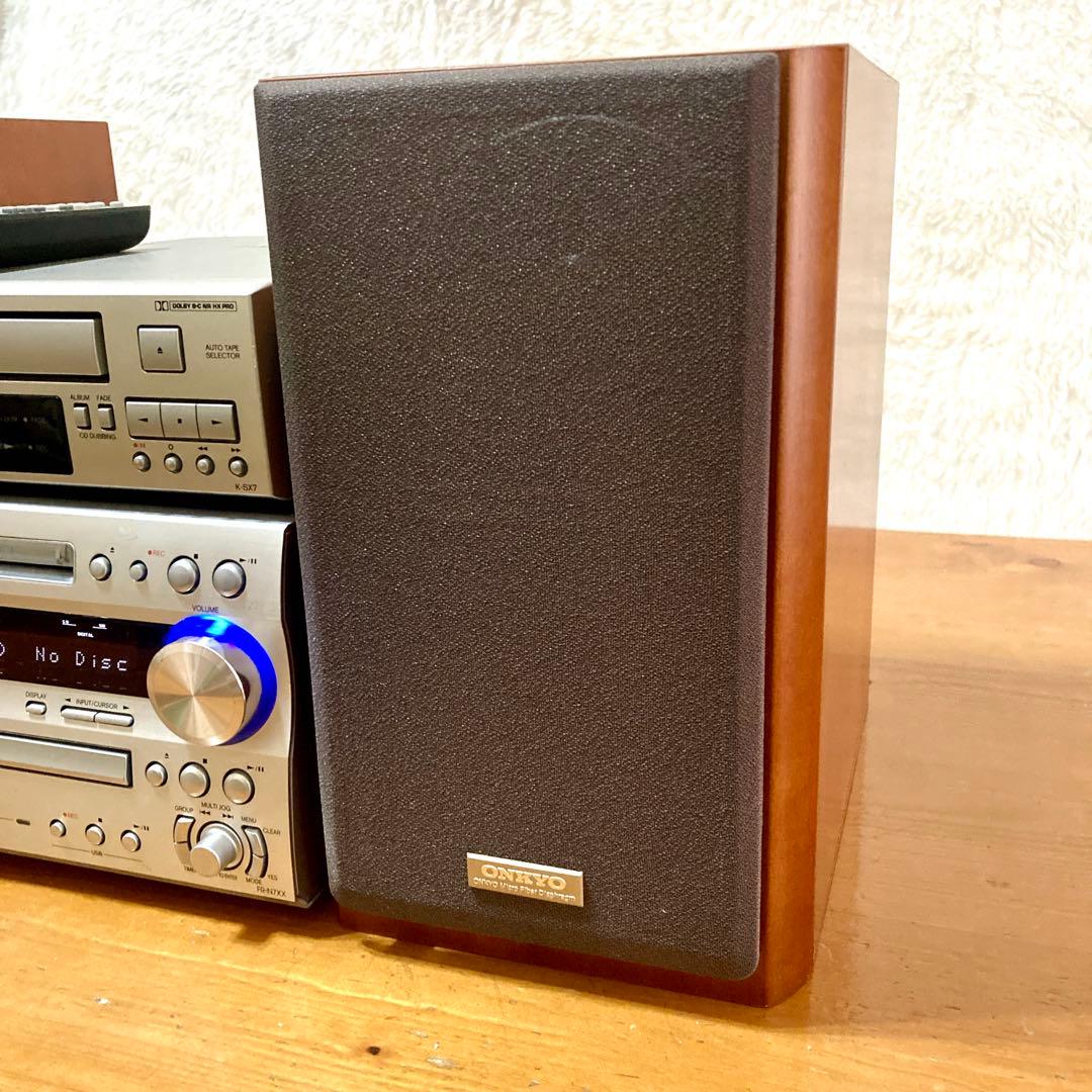 【一部難・動作品】ONKYO FR-N7XX コンポ ラジオ オーディオ