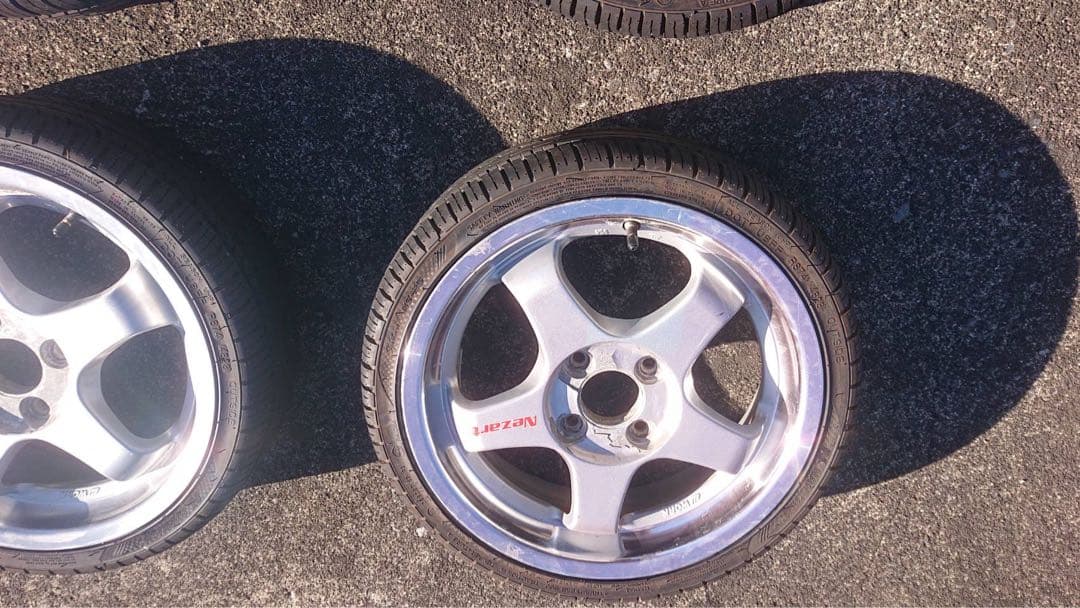 work NEZERT 15インチ アルミホイールタイヤセット マイスター系？