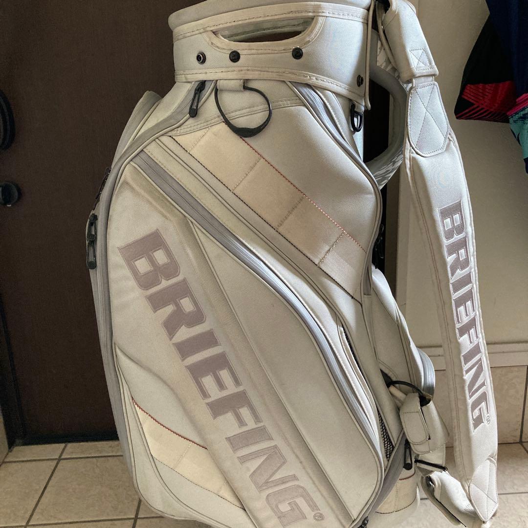 BRIEFING ゴルフバッグ ホワイト