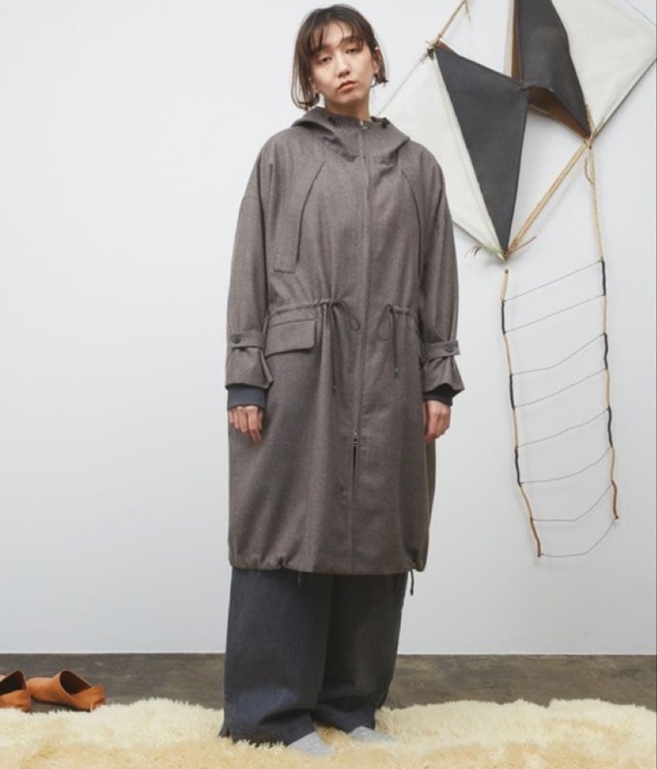 Dulcamara 2024A/W よそいきオーバーフラップロングCT