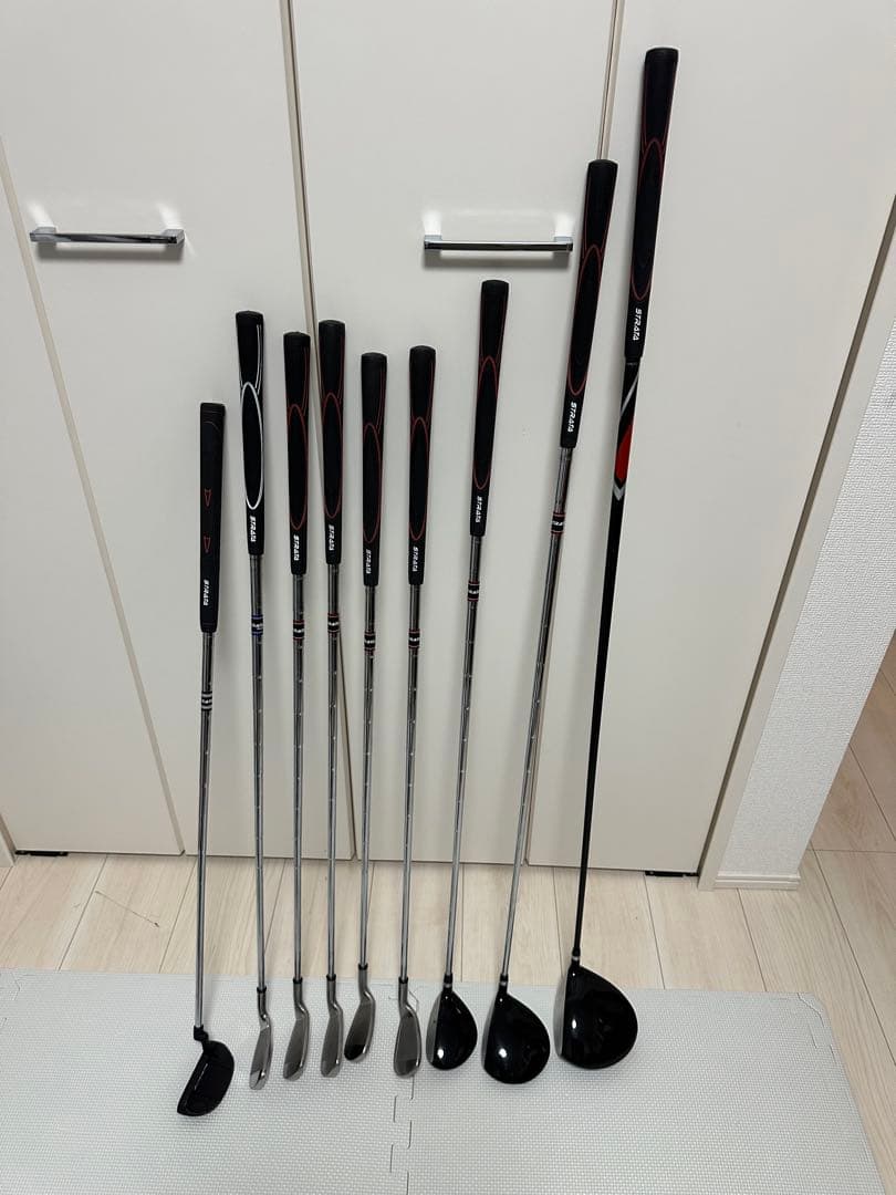 【希少】レフティ キャロウェイ ストラータ ゴルフクラブセット左利き用