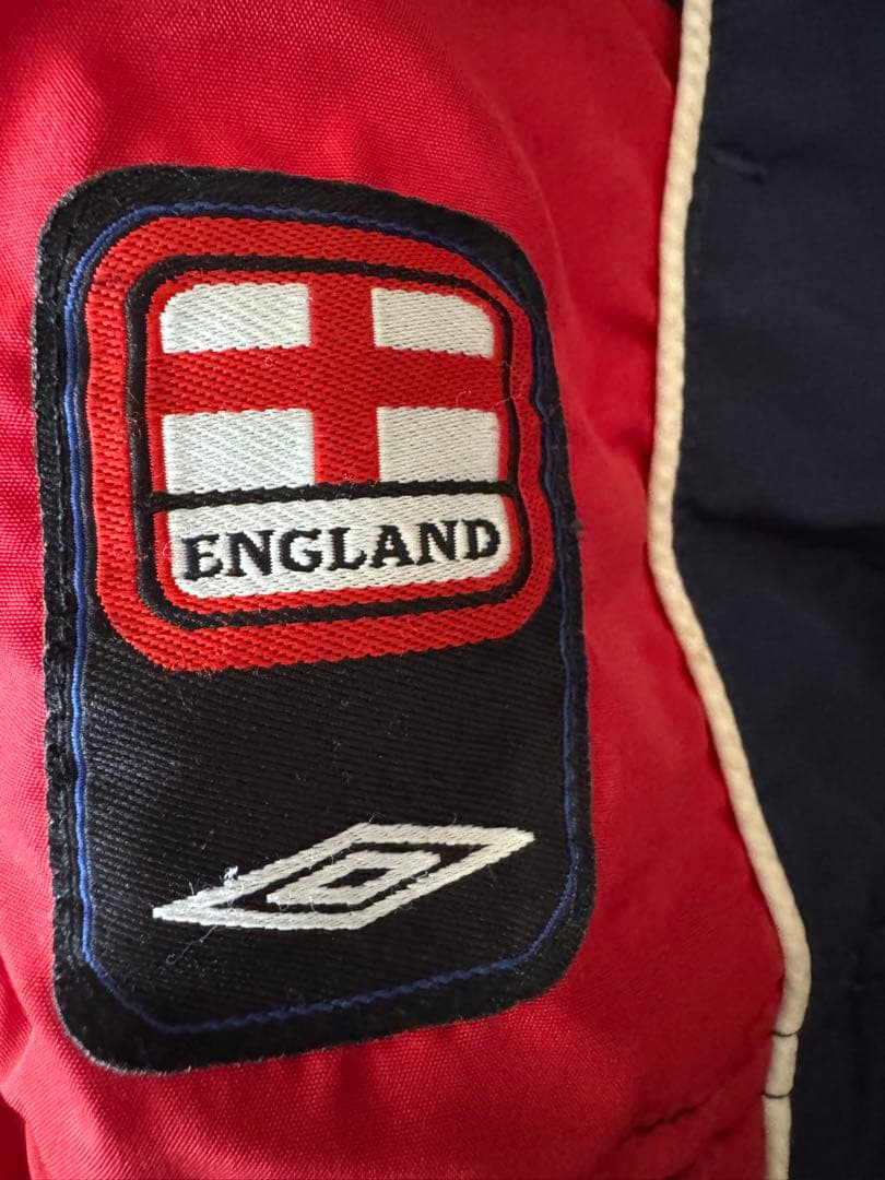 希少　美品　90s UMBRO アンブロ　イングランド代表　トラックジャケット