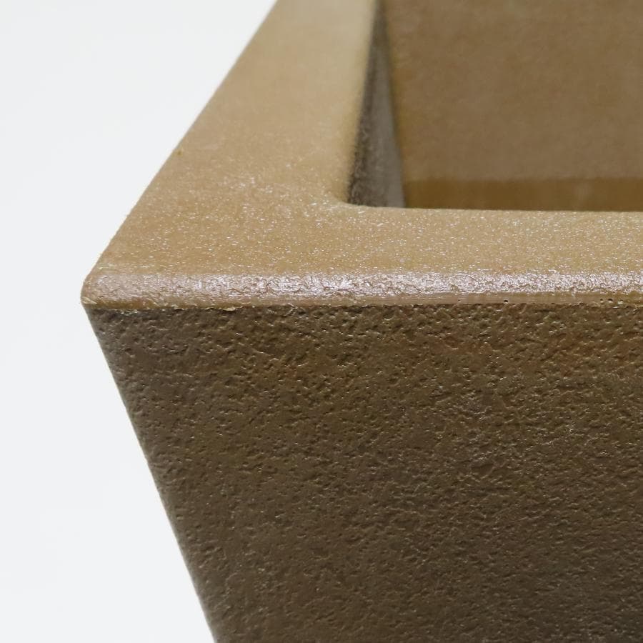 大幅値下げ！【引取限定】インテリアプランター（茶）大型鉢カバー　ブラウン