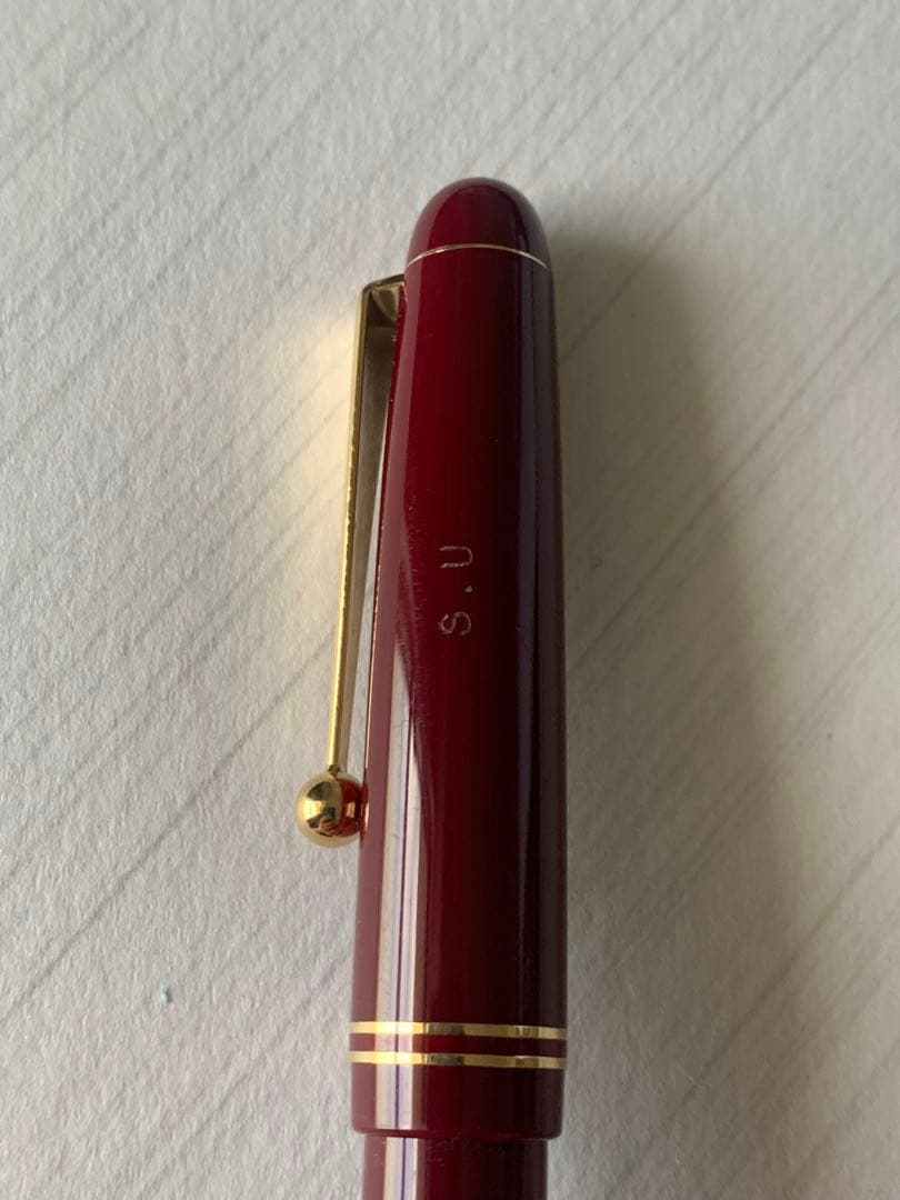 PILOT 万年筆 ボルドー 14Kペン先