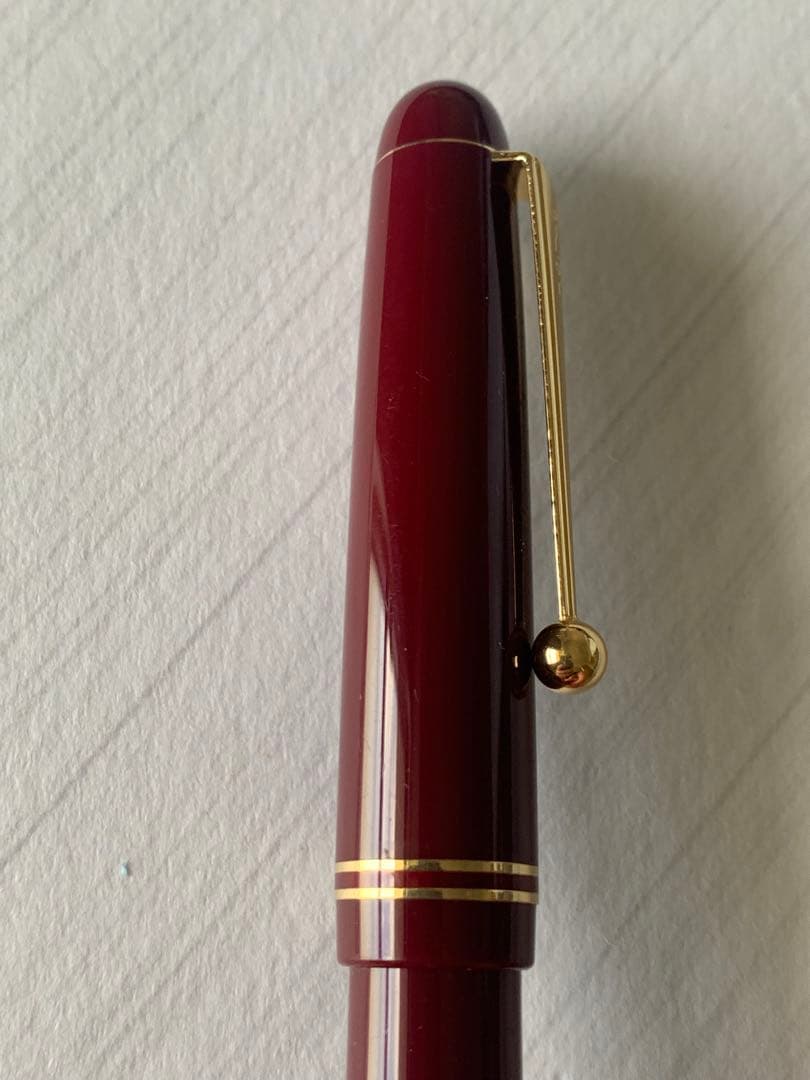 PILOT 万年筆 ボルドー 14Kペン先