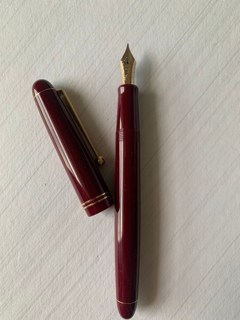 PILOT 万年筆 ボルドー 14Kペン先