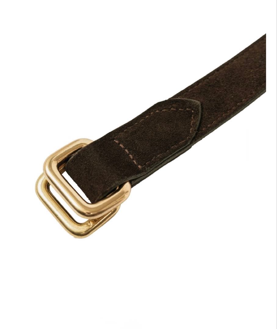 KAJA カジャ リバーシブル スエード スクエア リング ベルト