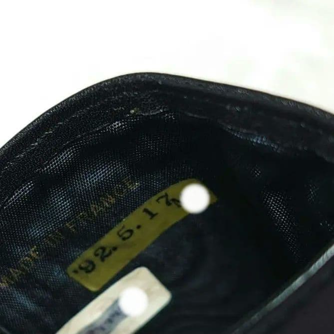 シャネル　メガネケース　ラムスキン　レザー　ＣＣマーク 黒