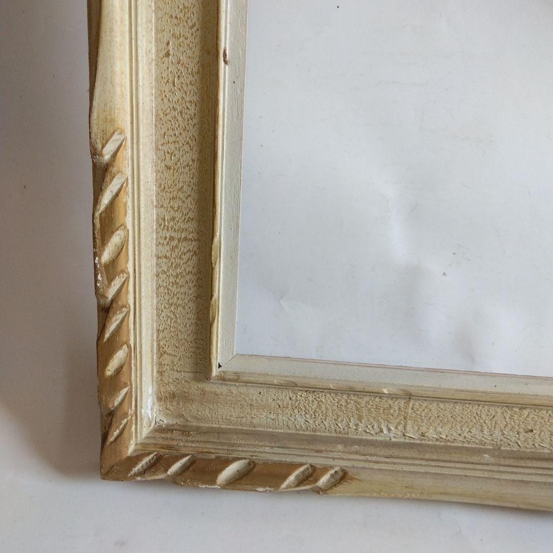 木製額縁　油絵対応　アンティーク調　壁掛けタイプ