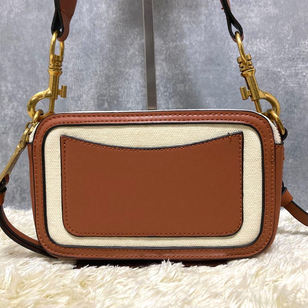 【極美品】トリーバーチ　フレミング　ショルダーバッグ　レザー　キャンバス