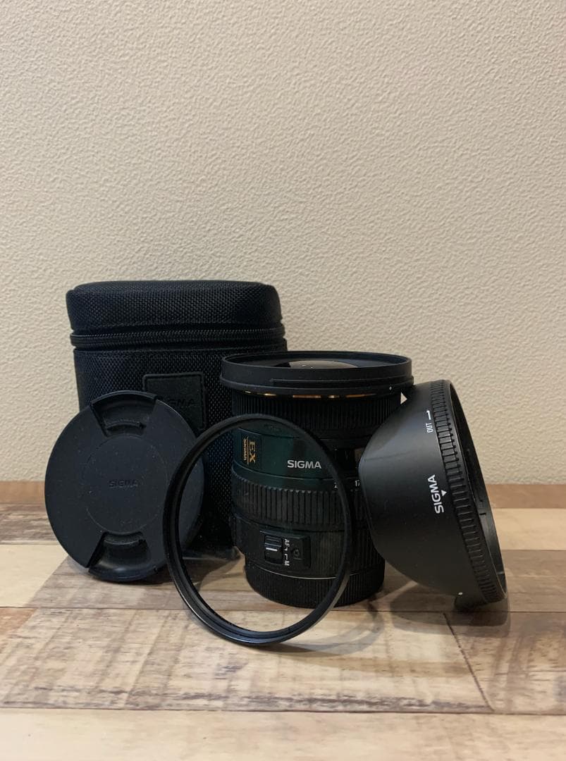 SIGMA 10-20F3.5EX DC HSM/N 保護レンズ付