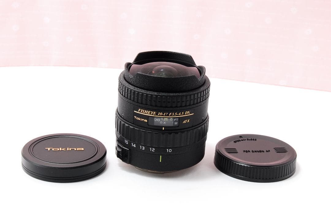 〓魚眼レンズ〓トキナー AT-X 10-17mm F3.5-4.5 キヤノン用