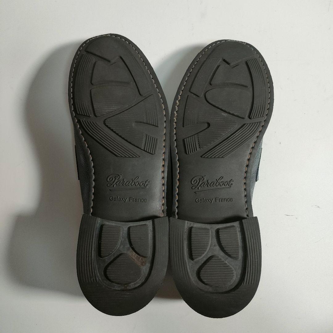 Paraboot アドニス ADONIS シボ革 箱付 ネイビー 8