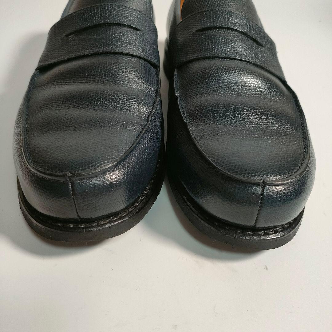 Paraboot アドニス ADONIS シボ革 箱付 ネイビー 8