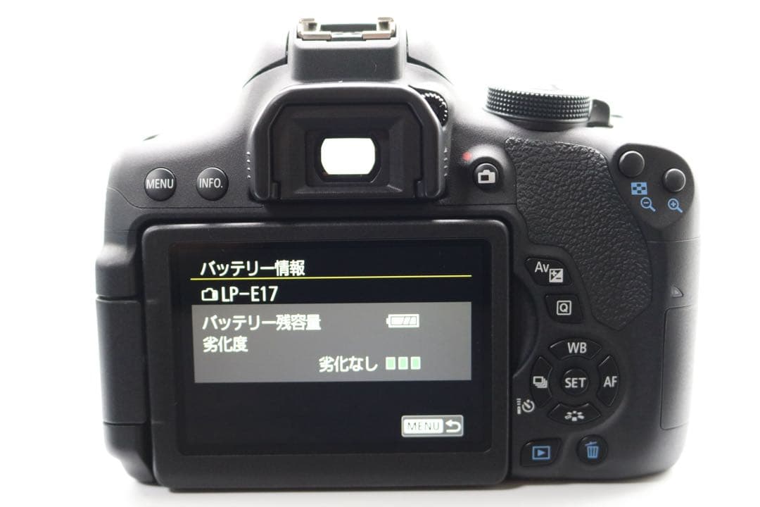 ボディ新品級 【Canon EOS Kiss X8i ダブルレンズセット】