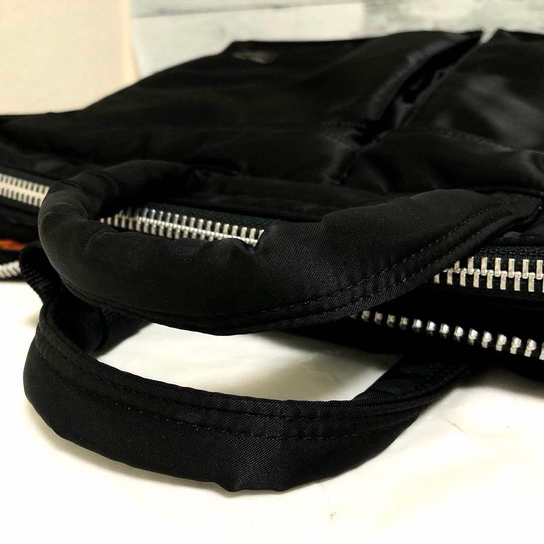 超美品✨ポータータンカー ビジネスバッグ3way 2層 A4可 大容量 ブラック