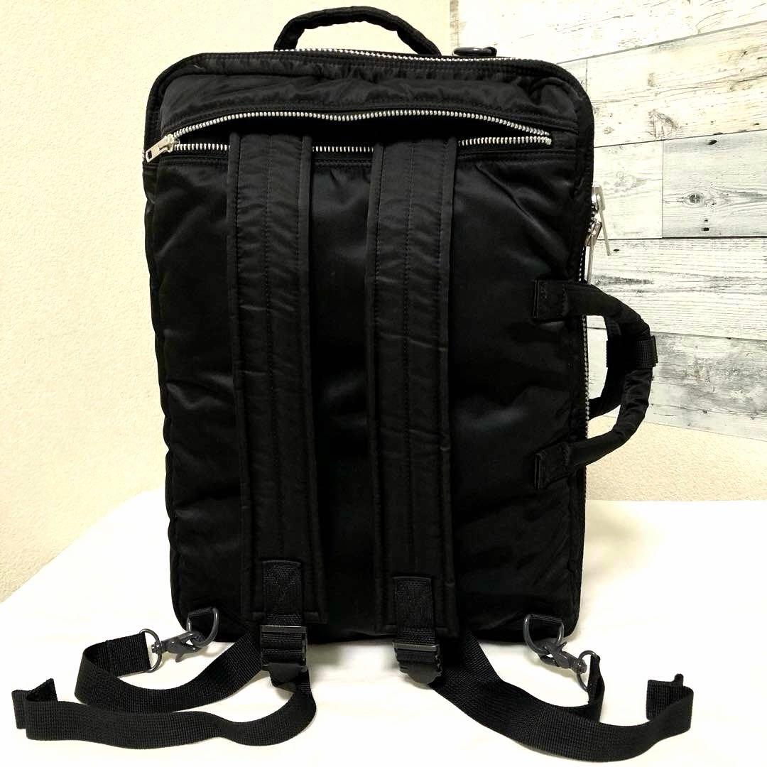 超美品✨ポータータンカー ビジネスバッグ3way 2層 A4可 大容量 ブラック
