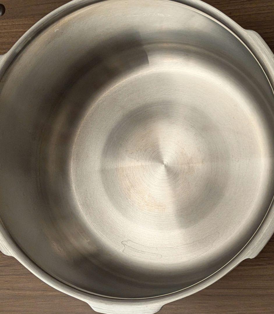 アサヒ軽金属　ゼロ活力鍋パスカル L 5.5㍑　奇跡のスープオモリ、蒸し器付き