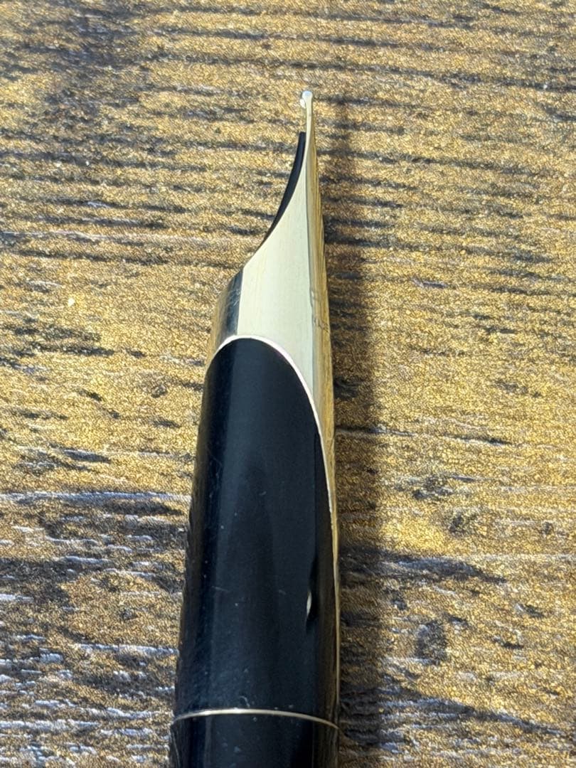 1958年　スーパー500 丸研ぎニブ　14金　M パイロット　万年筆　漆塗